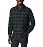 Columbia Cornell Woods Flannel - camicia a maniche lunghe - uomo, Green