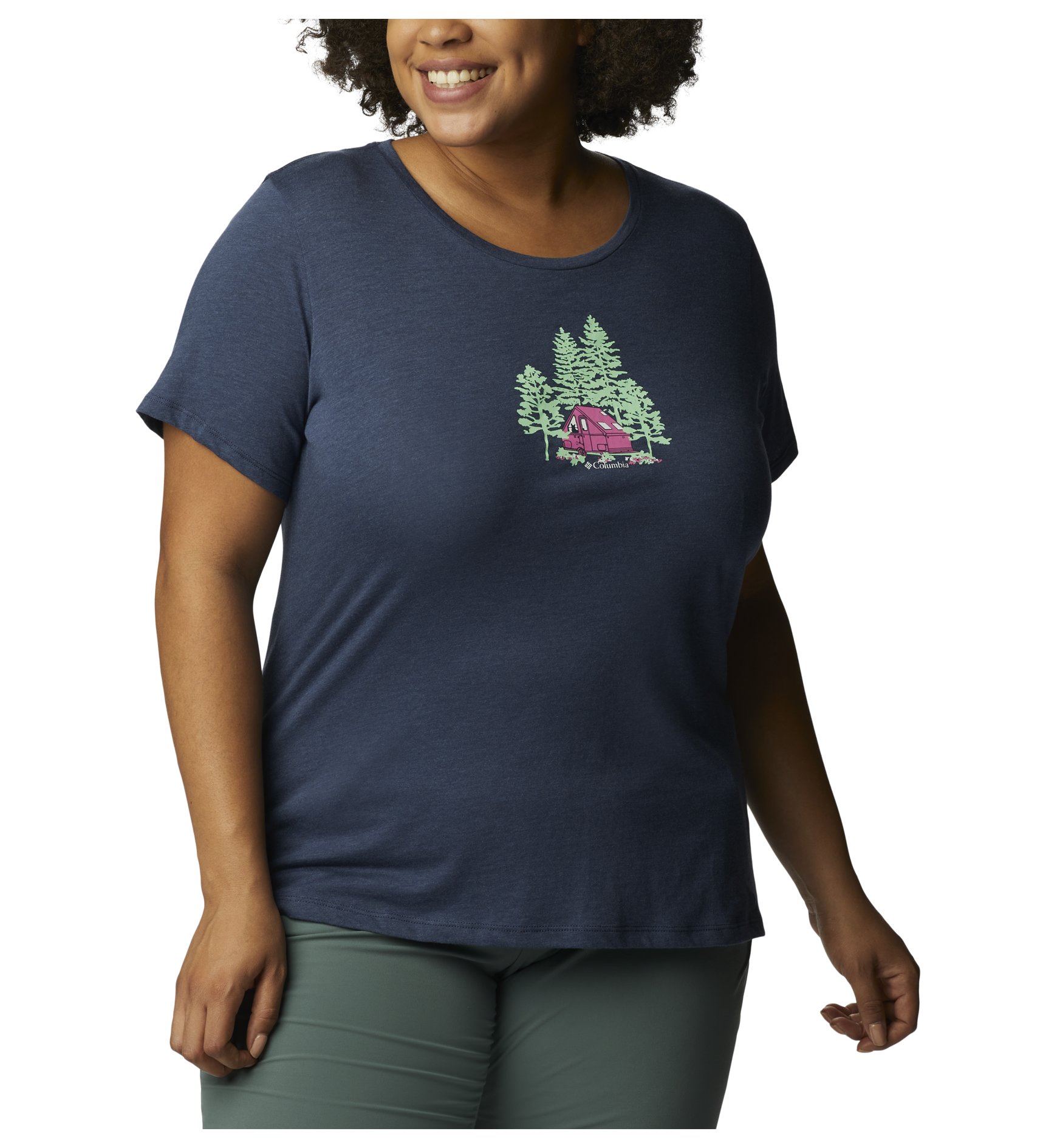 Columbia Daisy Days SS Graphic T-shirt Damen