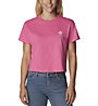 Columbia North Cascades Cropped - T-shirt - donna, Pink