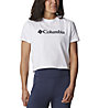 Columbia North Cascades Cropped - T-shirt - donna, White