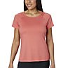 Columbia Peak to Point - T-shirt - donna, Red