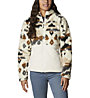 Columbia Winter Pass Sherpa Hooded - felpa in pile - donna, White
