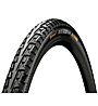 Continental Ride Tour - copertone citybike, Black