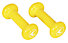 Cor Sport Manubri ghisa ricoperto - manubri pesi e bilancieri, Yellow