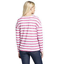 Craghoppers Nosilife Cora – T-Shirt Langarm– Damen , White/Pink