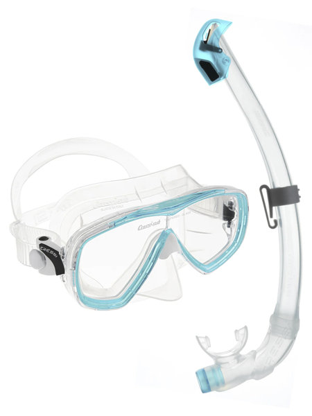 CRESSI Estrella + seal dry - Tauchmaske + Schnorchel