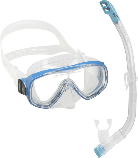 CRESSI Schnorcheln Combo Ondina + Top - Maske + Schnorchel - Kinder