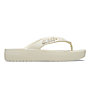Crocs Cls Platform Marbled Flip W - ciabatte - donna, White