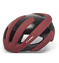 Cube HERON - casco da bici, Red