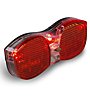 Cube Standard - luce posteriore per portapacchi, Red