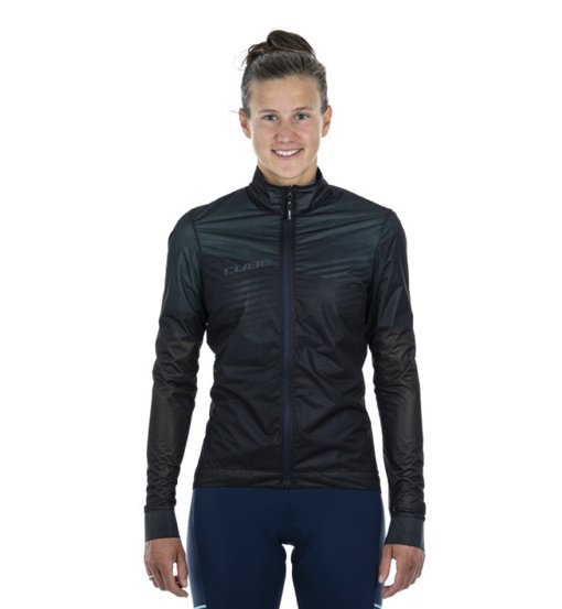 Cube Teamline WS Wind - giacca ciclismo - donna. Taglia M