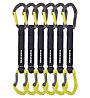 DMM Alpha Sport Quickdraw 6 Pack - set rinvii , Black/Yellow