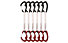 DMM Alpha Trad Quickdraw 6 Pack - Expressset, Red/Grey