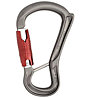 DMM Ceros Kwiklock - moschettone, Grey/Red