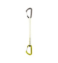 DMM Chimera Quickdraw - rinvio arrampicata, Titanium Lime / 25 cm