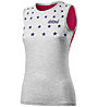 Dotout Stars W Muscle - top bici - donna, Grey/Pink