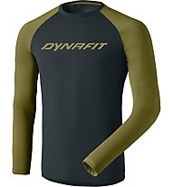 Dynafit 24/7 M L/S - maglia a manica lunga - uomo, Dark Blue/Green