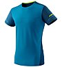 Dynafit Alpine Tee - T-Shirt Trailrunning - Damen, Light Blue/Blue/Yellow