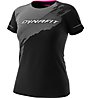 Dynafit Alpine 2 S/S - Trailrunningshirt - Damen, Black/White/Pink
