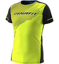 Dynafit Alpine 2 S/S - maglia trail running - uomo, Yellow/Black