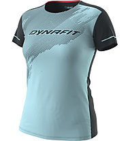 Dynafit Alpine 2 S/S - Trailrunningshirt - Damen, Light Blue/Dark Blue