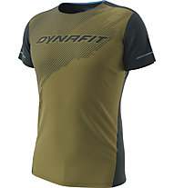 Dynafit Alpine 2 S/S - maglia trail running - uomo, Green/Dark Blue