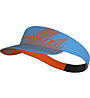 Dynafit Alpine Graphic - fascia con visiera trail running, Light Blue/Orange