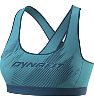 Dynafit Alpine Graphic W - reggiseno sportivo a sostegno alto - donna, Light Blue/Blue