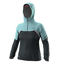 Dynafit Alpine GTX W Jkt - giacca trailrunning - donna , Light Blue/Black