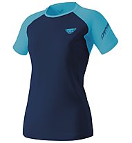Dynafit Alpine Pro - maglia trail running - donna, Dark Blue/Light Blue