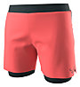 Dynafit Alpine Pro 2/1 W - pantaloni trail running - donna, Light Red/Dark Blue