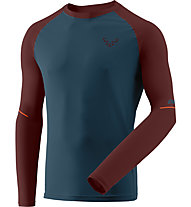 Dynafit Alpine Pro - maglia a manica lunga - uomo, Dark Blue/Dark Red