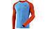 Dynafit Alpine Pro - Langarmshirt Trailrunning - Herren, Light Blue/Dark Orange