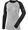 Dynafit Alpine Pro - Langarmshirt Trailrunning - Damen, Light Grey/Black/Pink