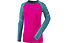 Dynafit Alpine Pro - maglia a manica lunga - donna, Pink/Light Blue/Azure