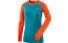 Dynafit Alpine Pro - Langarmshirt Trailrunning - Damen, Light Green/Orange