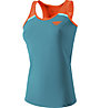 Dynafit Alpine Pro - top trail running - donna, Light Green/Orange/Light Blue
