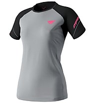 Dynafit Alpine Pro - maglia trail running - donna, Grey/Black/Pink