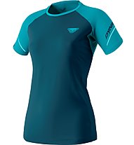 Dynafit Alpine Pro - Trailrunningshirt Kurzarm - Damen, Blue/Light Blue/Azure