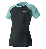 Dynafit Alpine Pro - Trailrunningshirt Kurzarm - Damen, Light Blue/Dark Grey