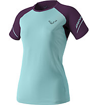 Dynafit Alpine Pro - maglia trail running - donna, Light Blue/Violet