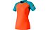 Dynafit Alpine Pro - Trailrunningshirt Kurzarm - Damen, Orange/Light Green