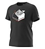 Dynafit Artist Series Co T-Shirt M - T-shirt - Herren, Black/White/Red