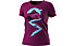 Dynafit Artist Series Co W - T-shirt - donna, Purple/Light Blue/Black