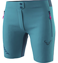 Dynafit Transalper 2 Light Dst W - pantaloni corti trekking - donna, Light Blue/Blue/Pink