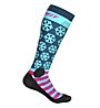 Dynafit FT Graphic- Skitouren Socken, blue/pink