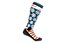 Dynafit FT Graphic- Skitouren Socken, blue/orange