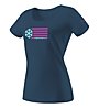 Dynafit Graphic - T-Shirt Bergsport - Damen, Navy/Light Blue/Pink