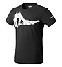 Dynafit Graphic - T-Shirt - uomo, Black/White/White