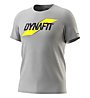 Dynafit Graphic - T-Shirt - uomo, Light Grey/Yellow/Black